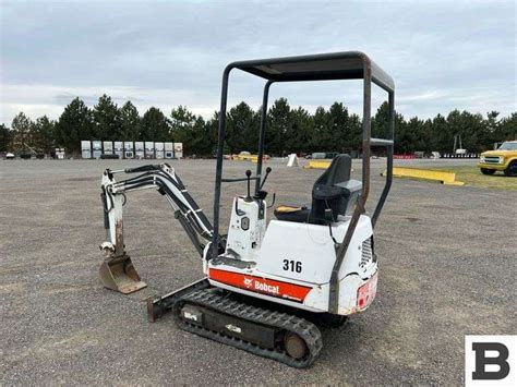 bobcat 316 mini excavator sale|Bobcat 316 Excavators Equipment for Sale.